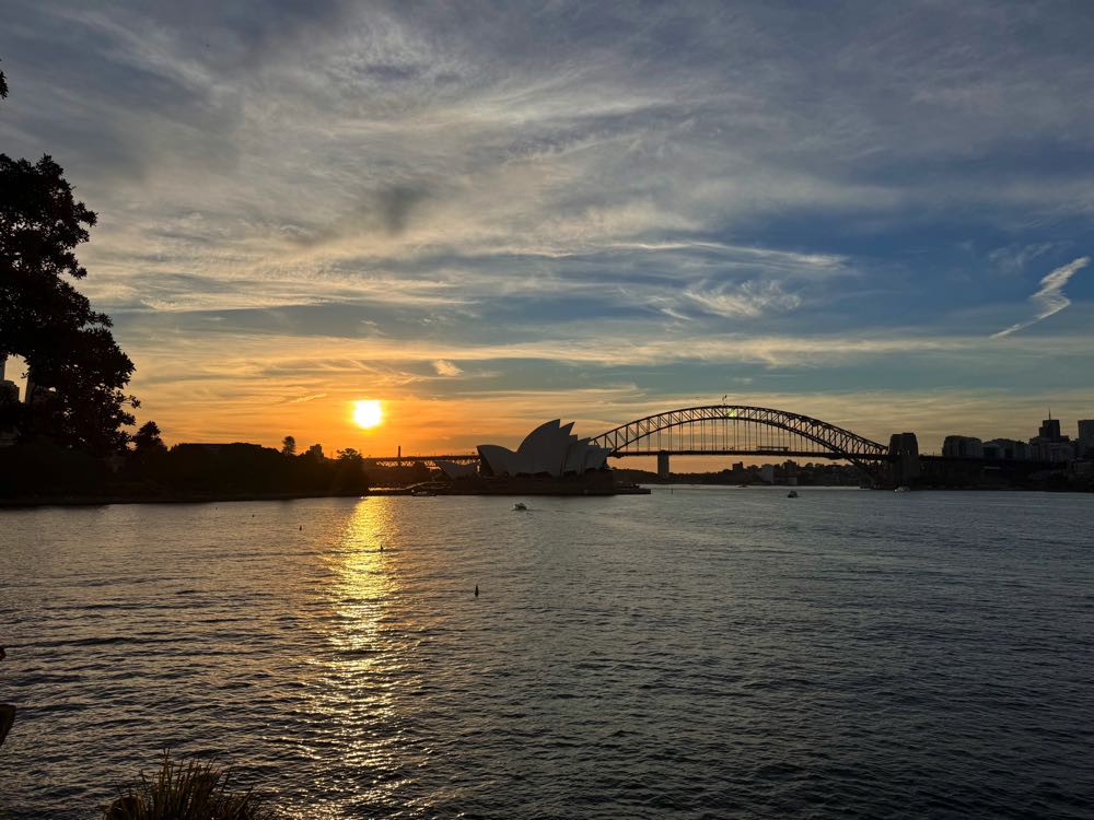 sunset in sydney is one of the best things to do in the city