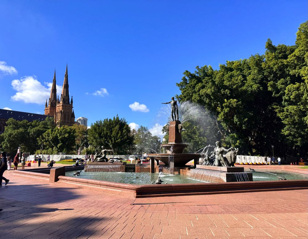 hyde park in sydney